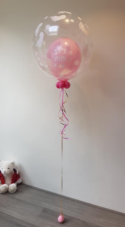 its a girl or its a boy ballon helium - Gender Reveal Party ballondecoraties