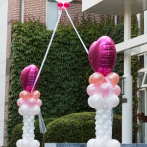 Helium ballonboog bruiloft Schoorl Merlet De Decoratieballon 300x300 - Ballondecoraties op maat